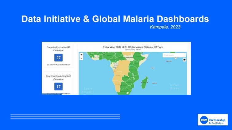 global malaria dashboards